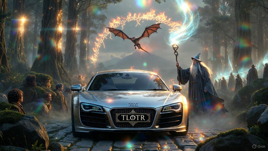 TLOTR - The Lord Of The Rings - The undisputed King of Audi plates