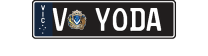 V-YODA - The Force Is Strong With This Plate. Own It, You Will